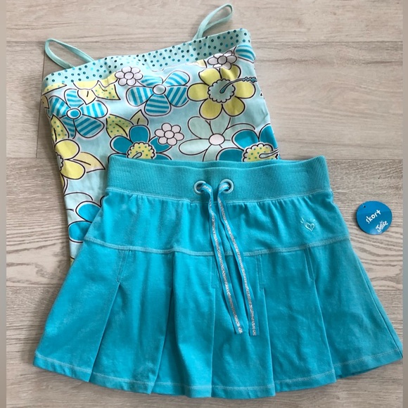 New Justice Girl’s Built In Bra Cami Tank Top - Picture 15 of 16